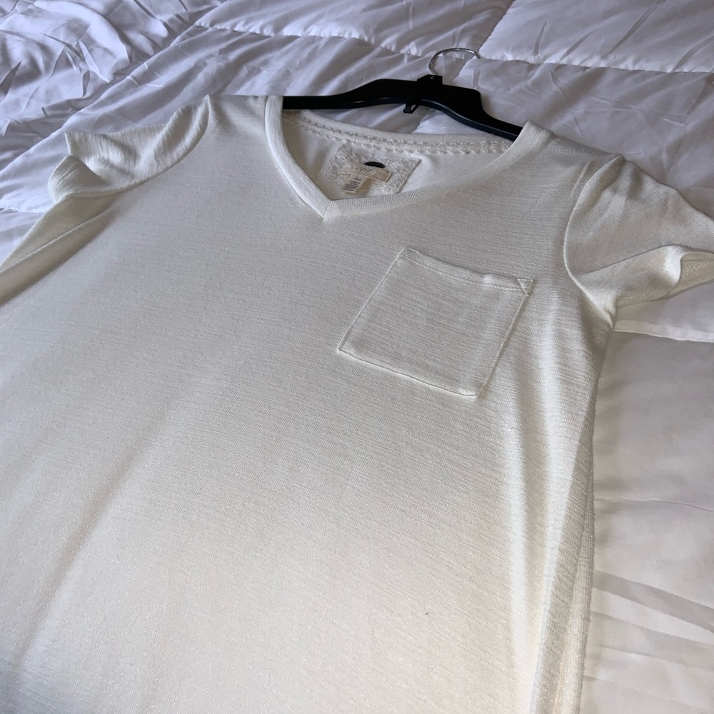 High-low casual top